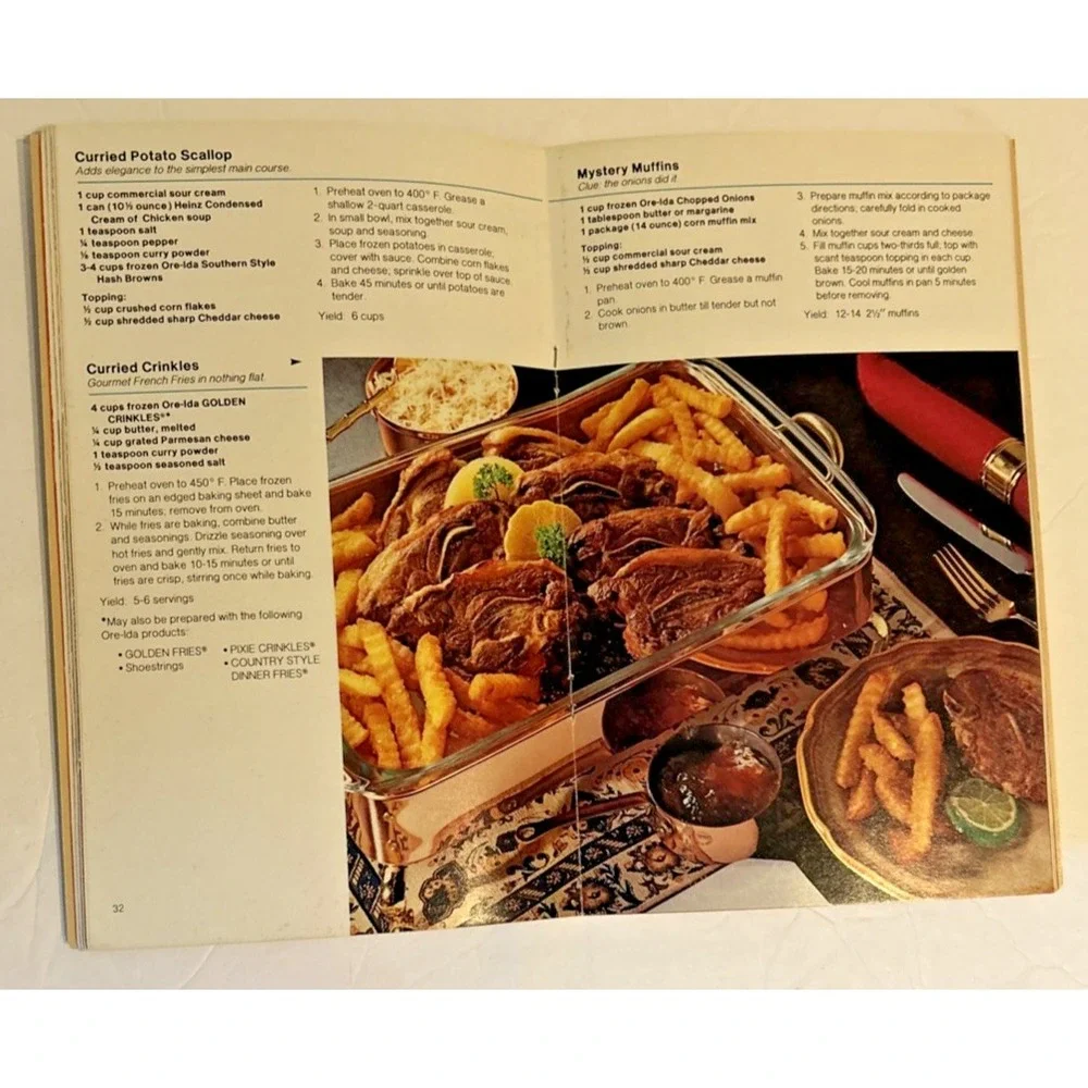 Campbell's Classic Recipes 4 Brand Pamphlets Betty Crocker‎ Duncan Hines Ore-Ida